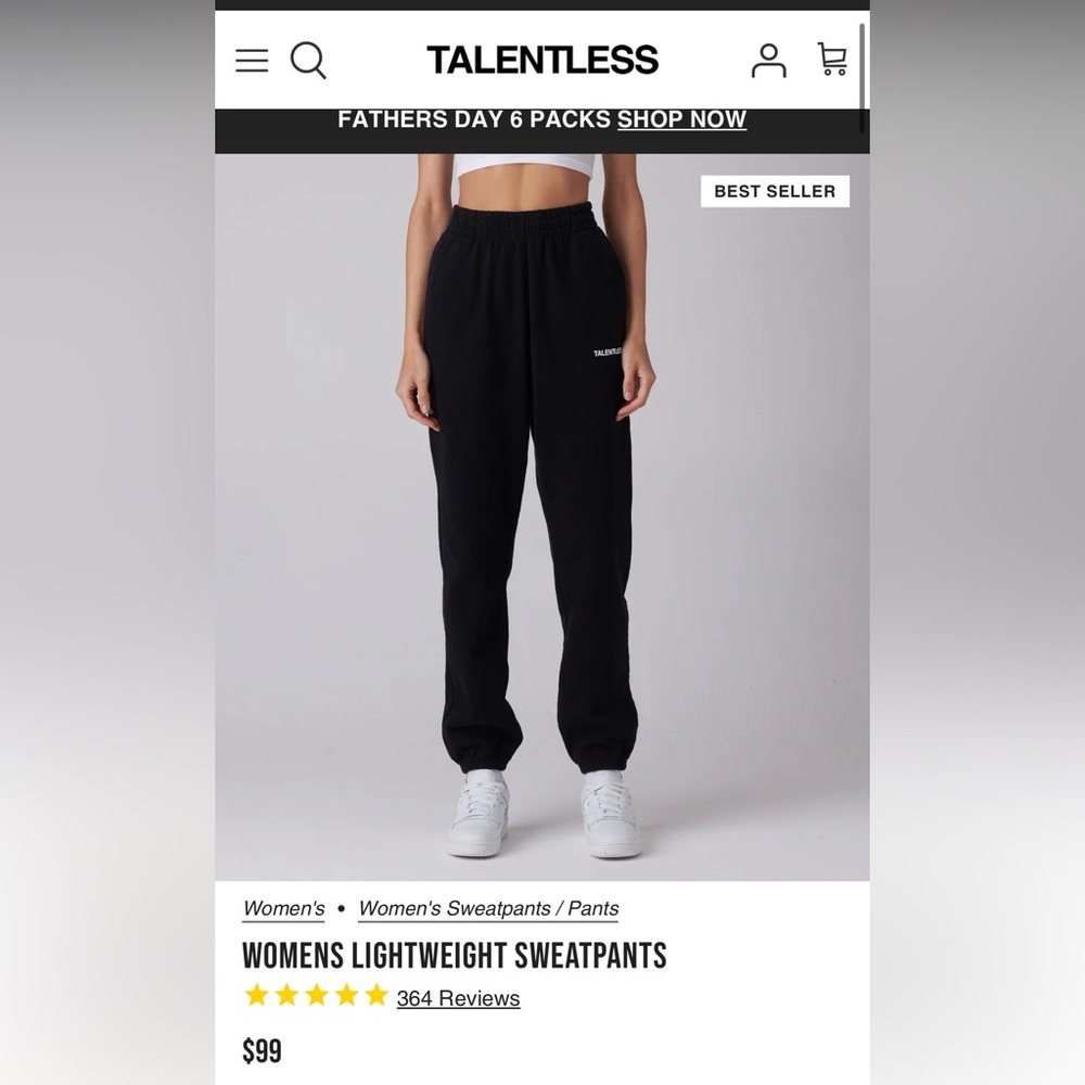 Talentless women’s sweatpants